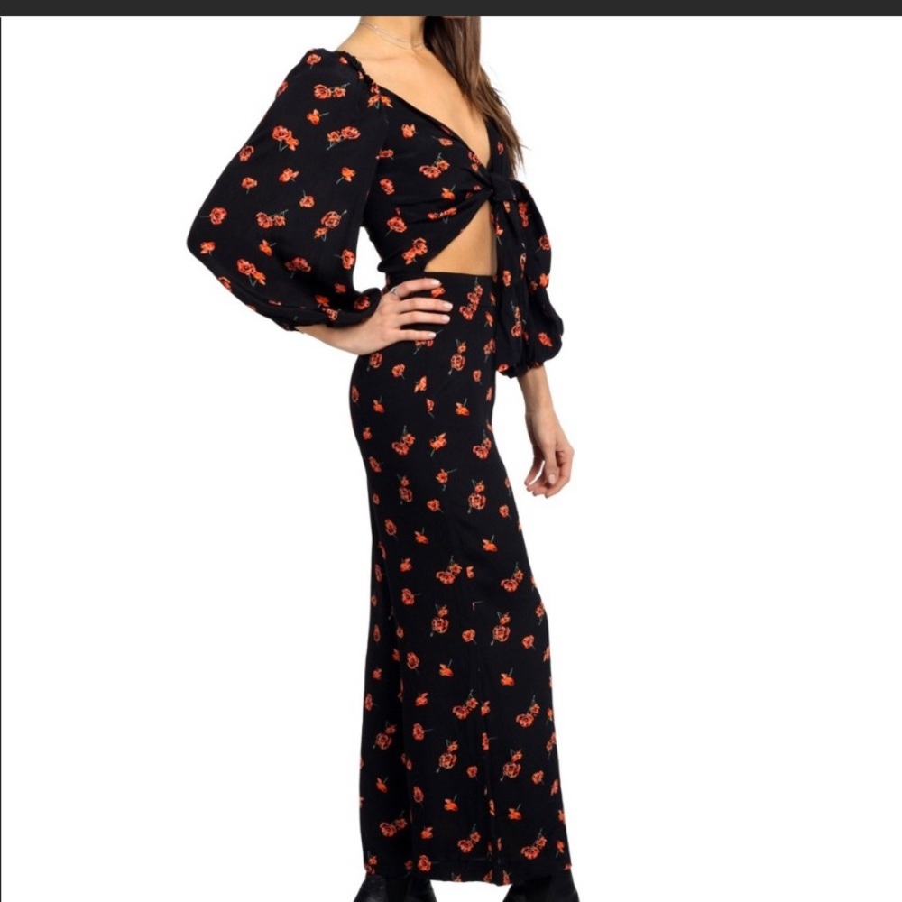 Planet blue jumpsuit